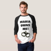 T-SHIRT MARIA M'APPARTIENT ! (Devant entier)