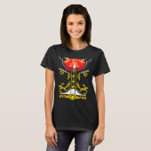 T-shirt Mariachi Tee Charro Cinco De Mayo Hallowee (Devant entier)