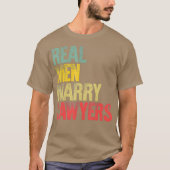 T-shirt Mariage amusant Vrais Hommes Mariage Avocats Maria (Devant)