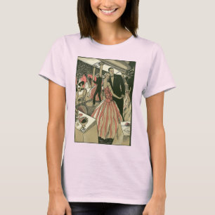 T-shirt Mariage Art Déco Vintage, Première Danse des Jeune