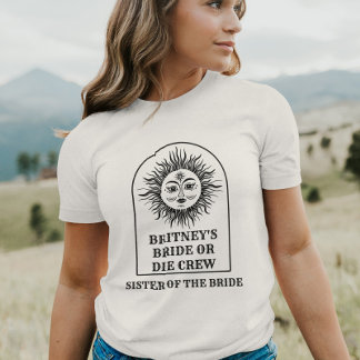 T-shirt Mariage céleste de la mariée ou Tribu de la mort