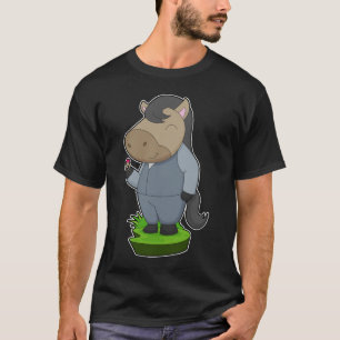 T-shirt Mariage de bague Mariage Horse Groom