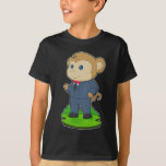 T-shirt Mariage de costume de chambre de singe<br><div class="desc">Ce design est le cadeau idéal pour un anniversaire,  Noël et d'autres célébrations. Il convient aux femmes,  aux hommes et aux enfants.</div>