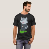 T-shirt Mariage de Cravate Wolf Groom (Devant entier)