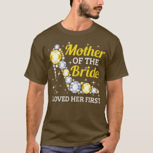 T-shirt Mariage de femmes Réception de mariage Mariée Mère