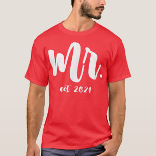 T-shirt Mariage de mariage Lune de miel mariée Groom Coupl