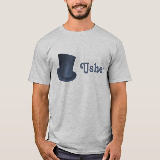 T-shirt Mariage de pingouin - Usher (Devant)
