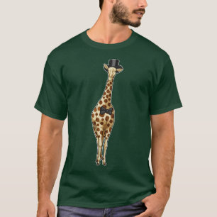 T-shirt Mariage de ruban Giraffe Groom