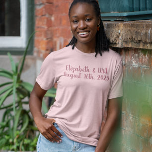 T-shirt Mariage des Bridesmaids des années 40