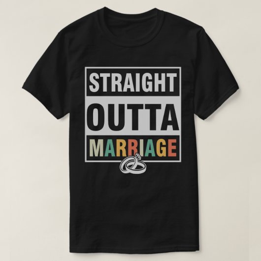 T-shirt Mariage direct (Design devant)