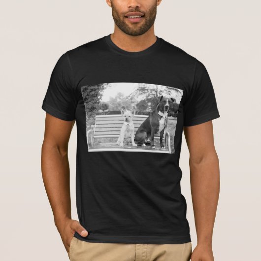 T-shirt mariage Doggie (Devant)