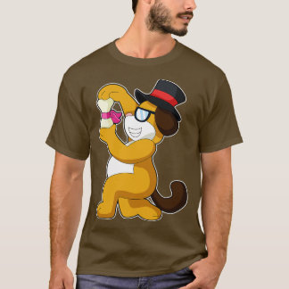 T-shirt Mariage d'os de chien de chambre
