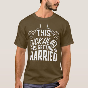 T-shirt Mariage drôle de mariage du marié enterrement de v
