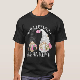 T-shirt Mariage drôle de pun shower Mignon Gnomies pour la