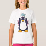 T-shirt Mariage du voile de la mariée de Penguin<br><div class="desc">Ce design est le cadeau idéal pour un anniversaire,  Noël et d'autres célébrations. Il convient aux femmes,  aux hommes et aux enfants.</div>