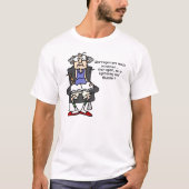 T-shirt Mariage, Éclair, Humour tonnerre (Devant)