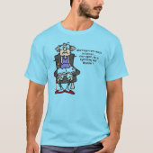 T-shirt Mariage, Éclair, Humour tonnerre (Devant)