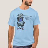 T-shirt Mariage, Éclair, Humour tonnerre (Devant)