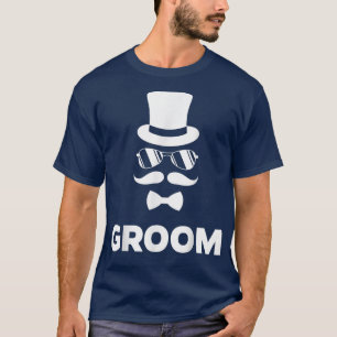 T-shirt Mariage Équipe du Marié Enterrement de Vie de Garç