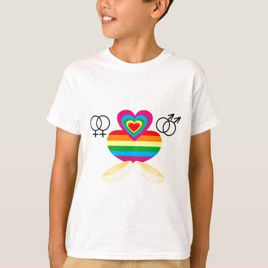 T-shirt mariage gay (Devant)