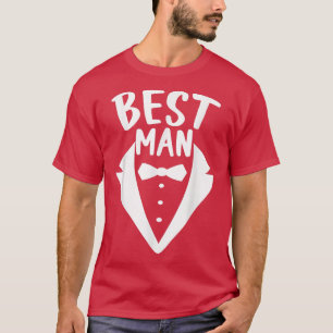 T-shirt Mariage Homme Marié Meilleur Homme Garçons d'Honne