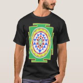 T-shirt Mariage indien hindou pour Indiens Sri Yantra Diag (Devant)