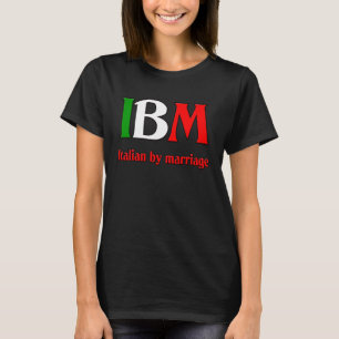 T-shirt Mariage italien