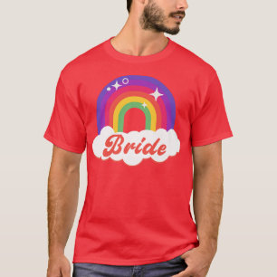 T-shirt Mariage lesbien mariée