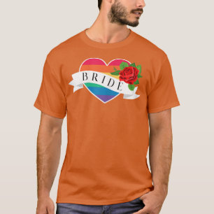 T-shirt Mariage LGBT Lesbiennes Homosexuelles Femmes Marié