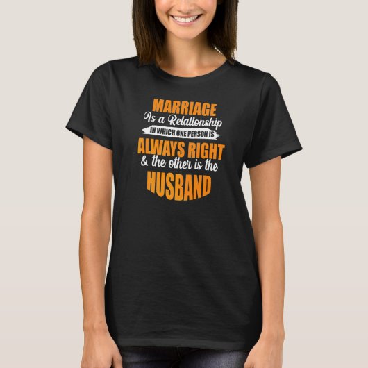 T-shirt Mariage Mari (Devant)