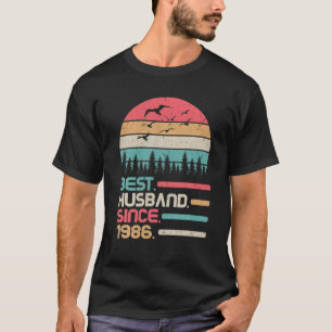 T-shirt Mariage Marié Anniversaire 36 ans meilleur mari