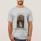 T-shirt Mariage militaire (Devant)