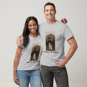 T-shirt Mariage militaire