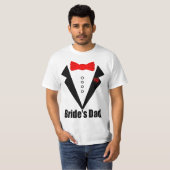 T-shirt mariage, père de la mariée (Devant entier)