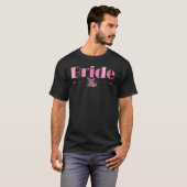T-shirt Mariage poster de animal Leopard Bride pour une fu (Devant entier)