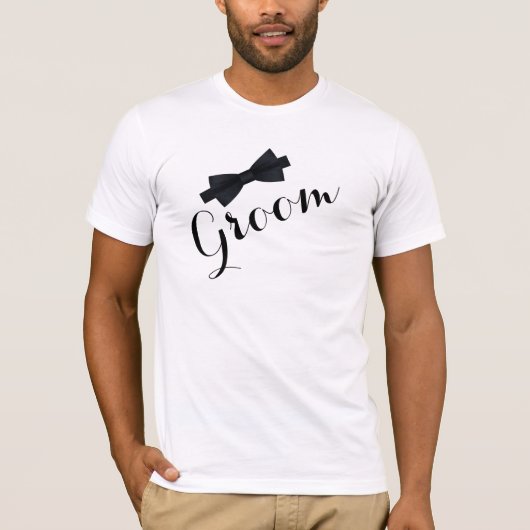 T-Shirt mariage Pour Groom (Devant)