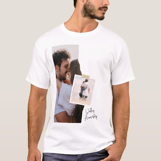 T-shirt Mariage pour l'anniversaire du livre noir (Devant)