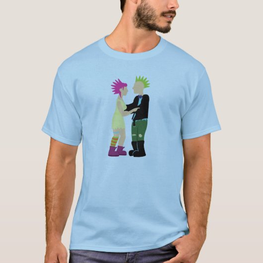 T-shirt Mariage Punk (Devant)