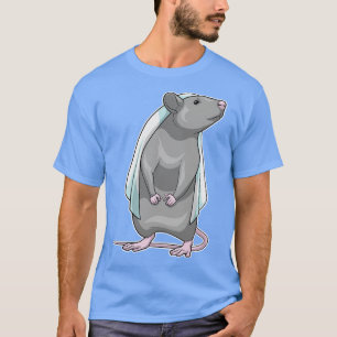 T-shirt Mariage Rat Bride