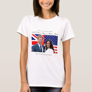 T-shirt Mariage royal du prince Harry et Meghan Markle