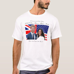 T-shirt Mariage royal du prince Harry et Meghan Markle