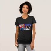 T-shirt Mariage royal Harry et Meghan Admirer secret (Devant entier)