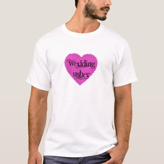 T-shirt Mariage Usher (Devant)