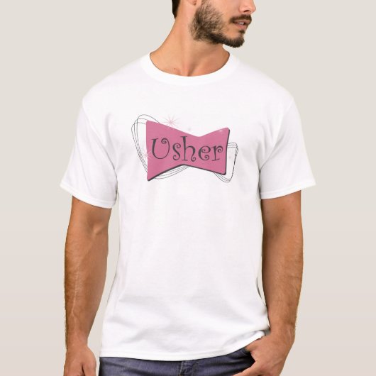 T-shirt mariage Usher (Devant)