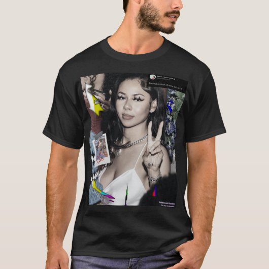 T-shirt Mariah the Scientist Collage Poster  girl (Devant)