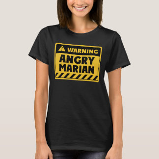 T-shirt Marian en colère