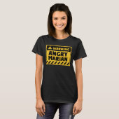 T-shirt Marian en colère (Devant entier)