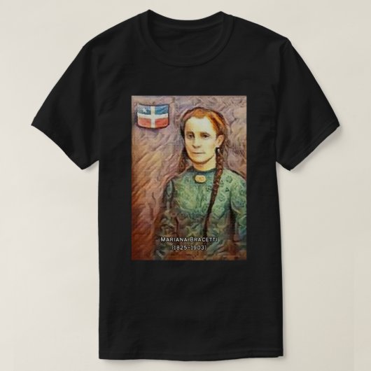 T-shirt Mariana Bracetti (Design devant)