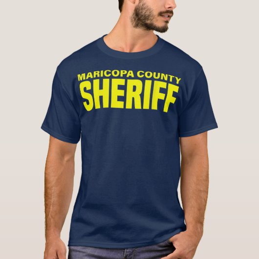 T-shirt Maricopa County Arizona Sheriff Deputies Uniforme (Devant)
