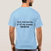 T-shirt Marié (Dos)